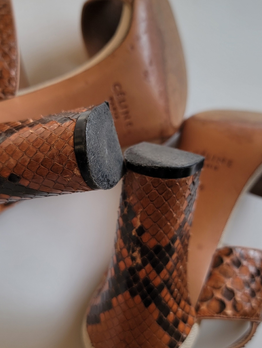 Celine Paris heels sandals Sz 36 - Picture 5 of 10